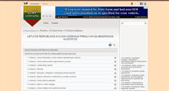 Desktop Screenshot of civiliniskodeksas.lt